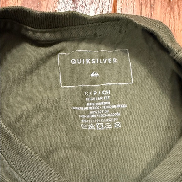 Quiksilver Olive Green Tee - Picture 2 of 3